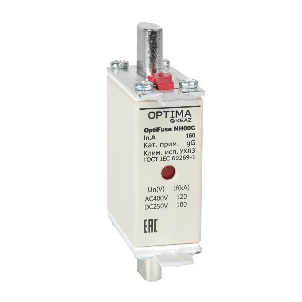 Вставка плавкая OptiFuse NH00C-10-gG-УХЛ3