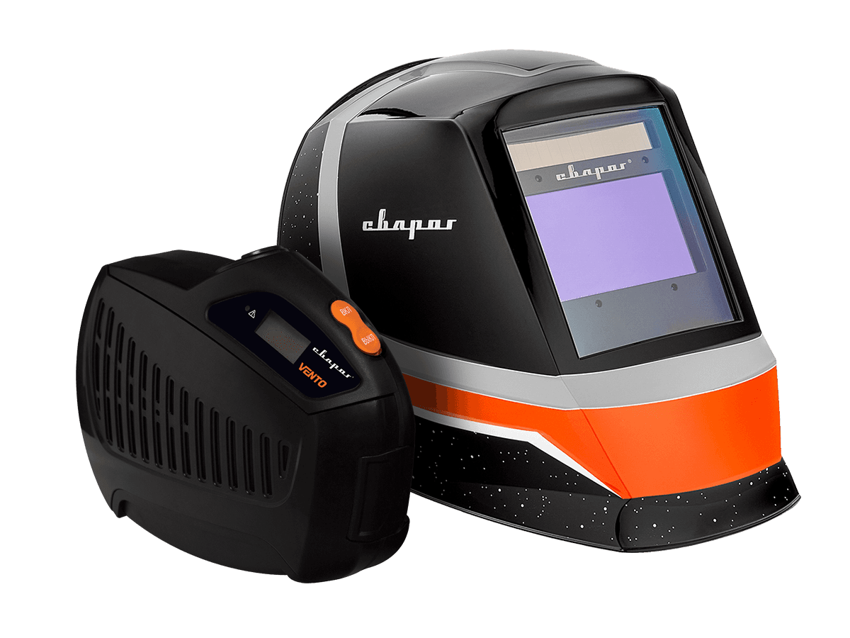 Щиток сварщика TECH C50i и блок Vento (хищник)