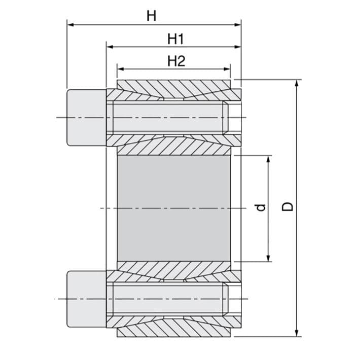 Зажимная втулка KLGG032 (PHF FX10-32x60) ISKRA