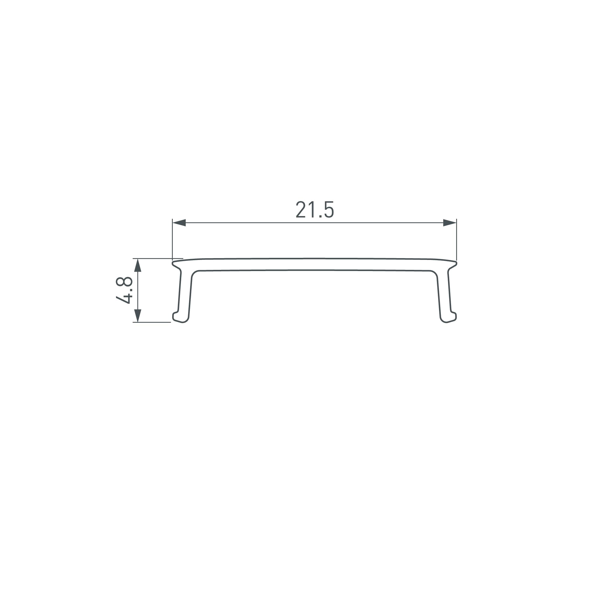 Экран ARH-POWER-W120-2000 OPAL (ARL, Пластик)