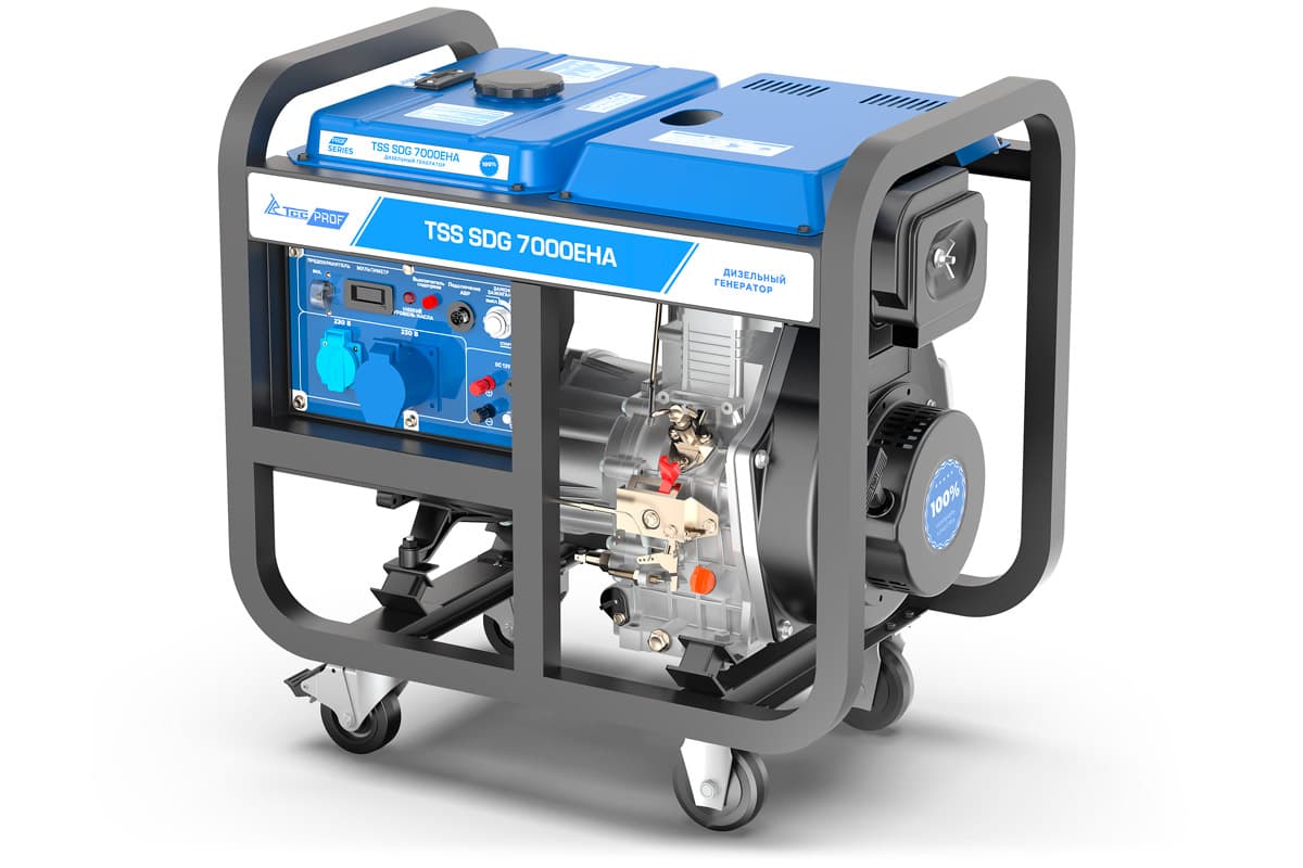 Генератор дизельный TSS SDG 7000EHA
