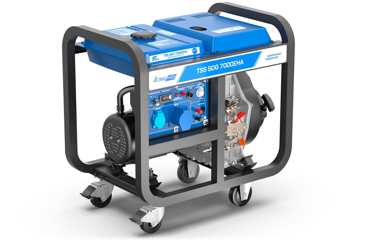 Генератор дизельный TSS SDG 7000EHA