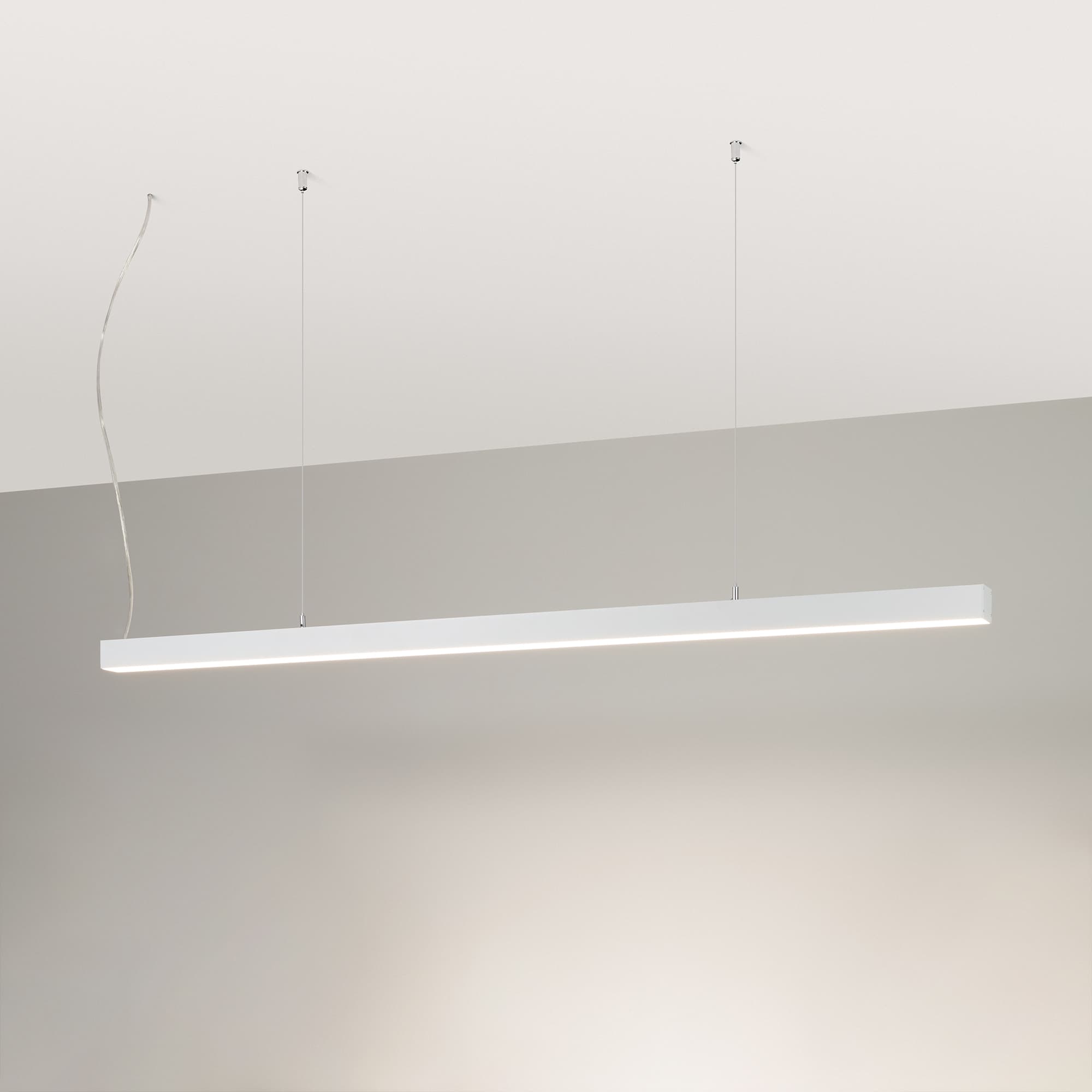 Профиль LINE-S-5050-3000 WHITE (Алюминий)