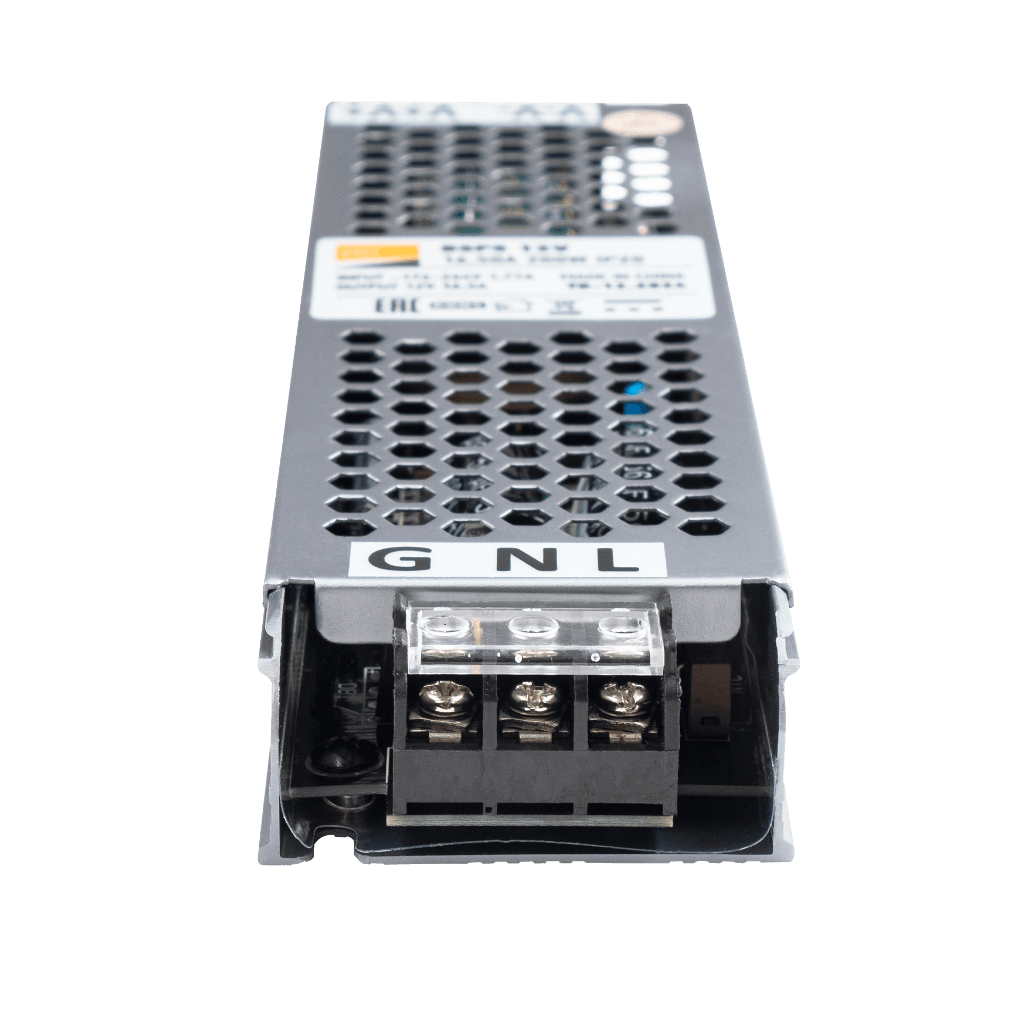 Драйвер светодиодный LED 12V16,5A=200W IP20 1г.гар