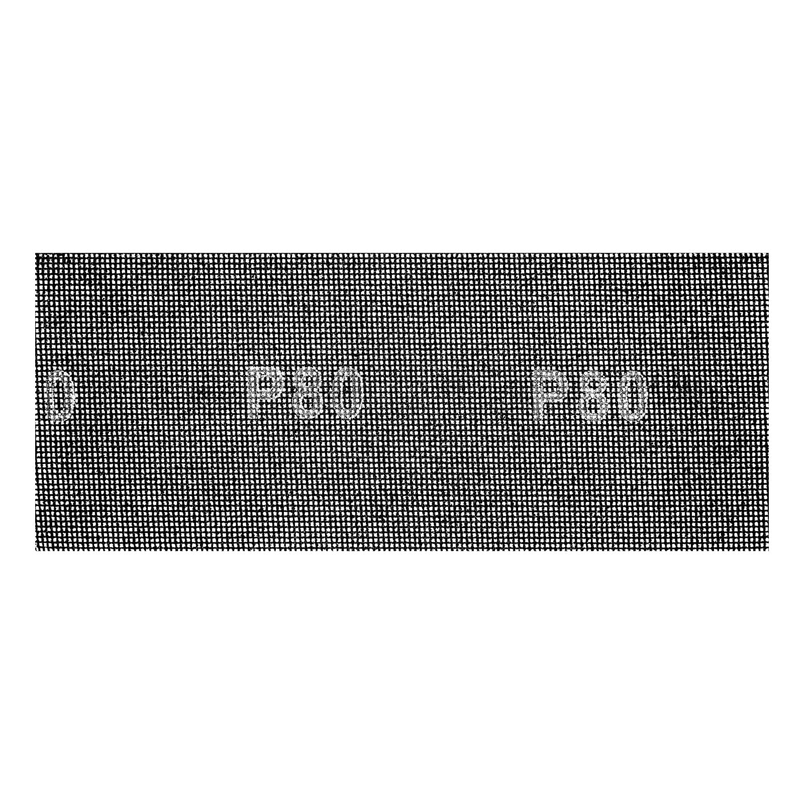 Сетка абразивная, P 80, 115 х 280 мм, 5 шт.
