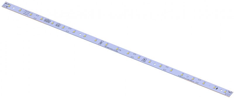Модуль светодиодный LINE 500x11.6 AL1 3x7 Refond 2835 CRI80 5000K SMD2x2