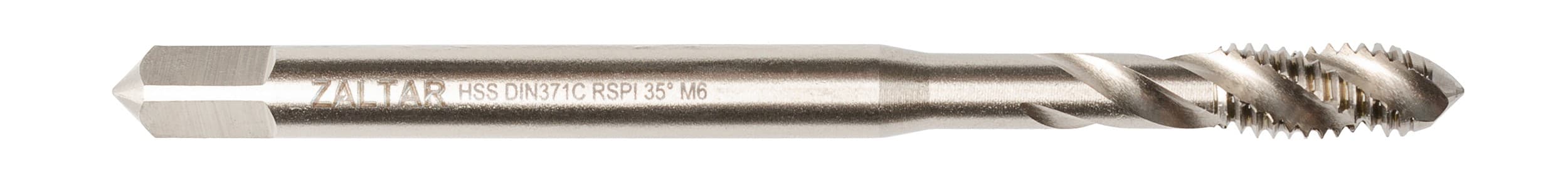 Метчик машинный HSS, DIN 371, 35 градусов RSP, M6 x 1,0