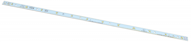 Модуль светодиодный LINE 470x11.6 AL1 2x6 Refond 2835 CRI80 5000K