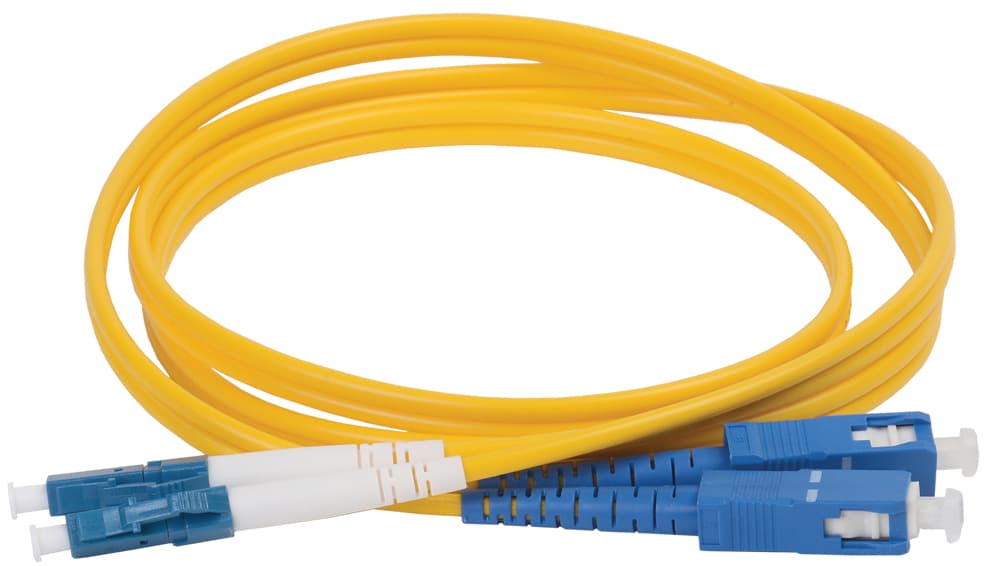 Патч-корд оптический 9/125 (OS2) LC/UPC-SC/UPC (Duplex) 50м