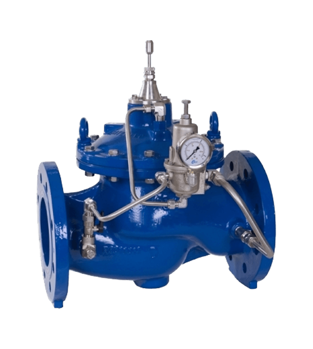 Перепускной клапан DN350 PN16 (Kvs 1600 м3/ч) КАТ10/03-02-01-350-16-Ф/Ф