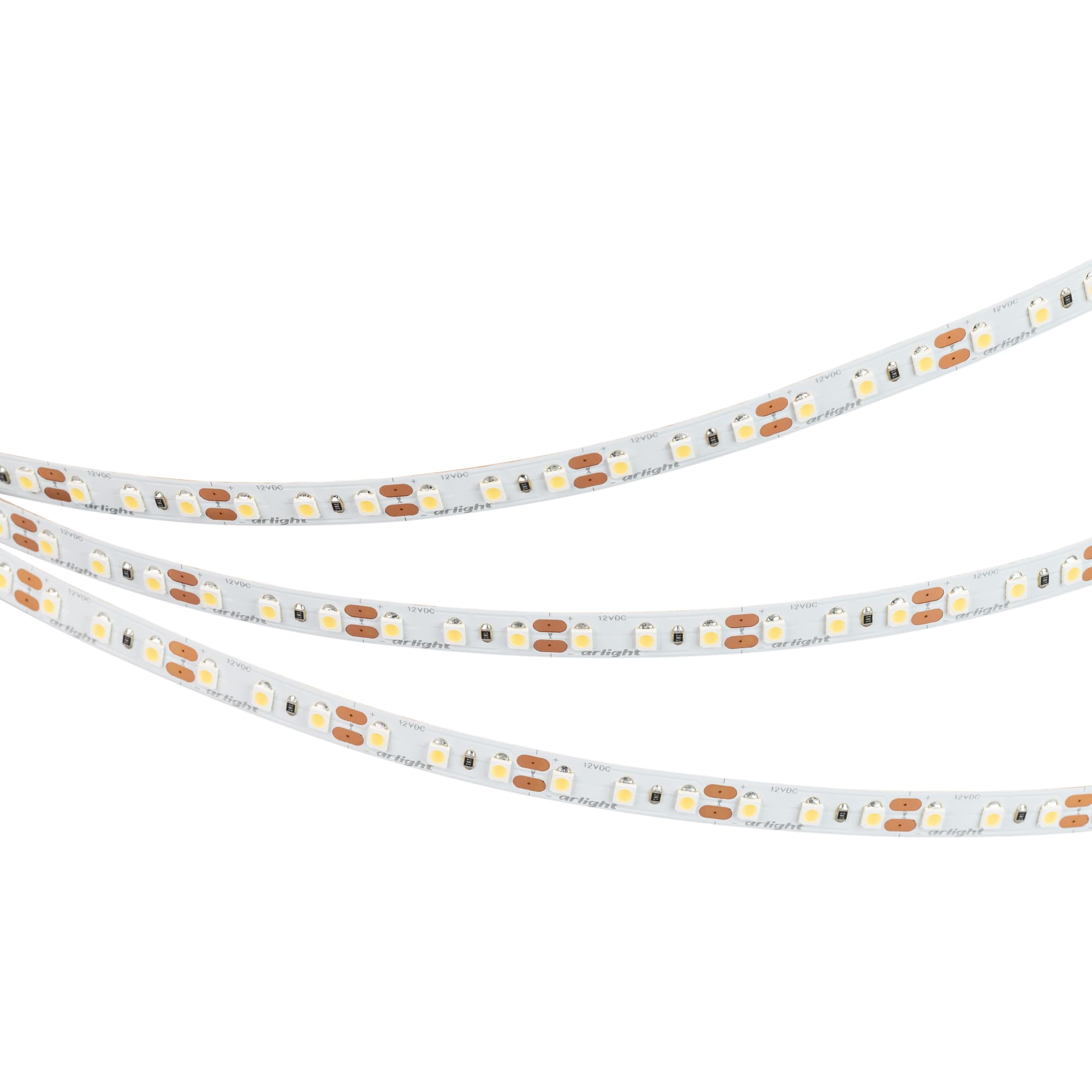 Лента светодиодная 9,6 Вт/м 12В IP20 8000K 120LED/м NT-A120-8mm SMD 3528 5 м