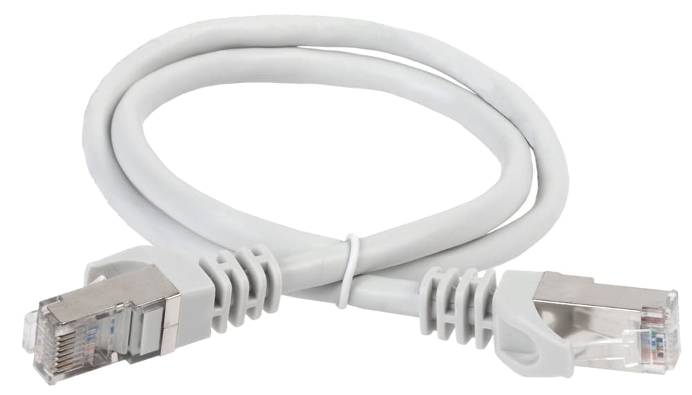 Патч-корд категории 6 FTP PVC 10м серый