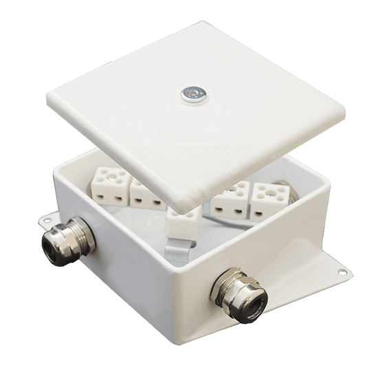 Коробка монтажная огнестойкая КМ-О                (4к*6,0)-IP66-12 0х120 два ввода BD