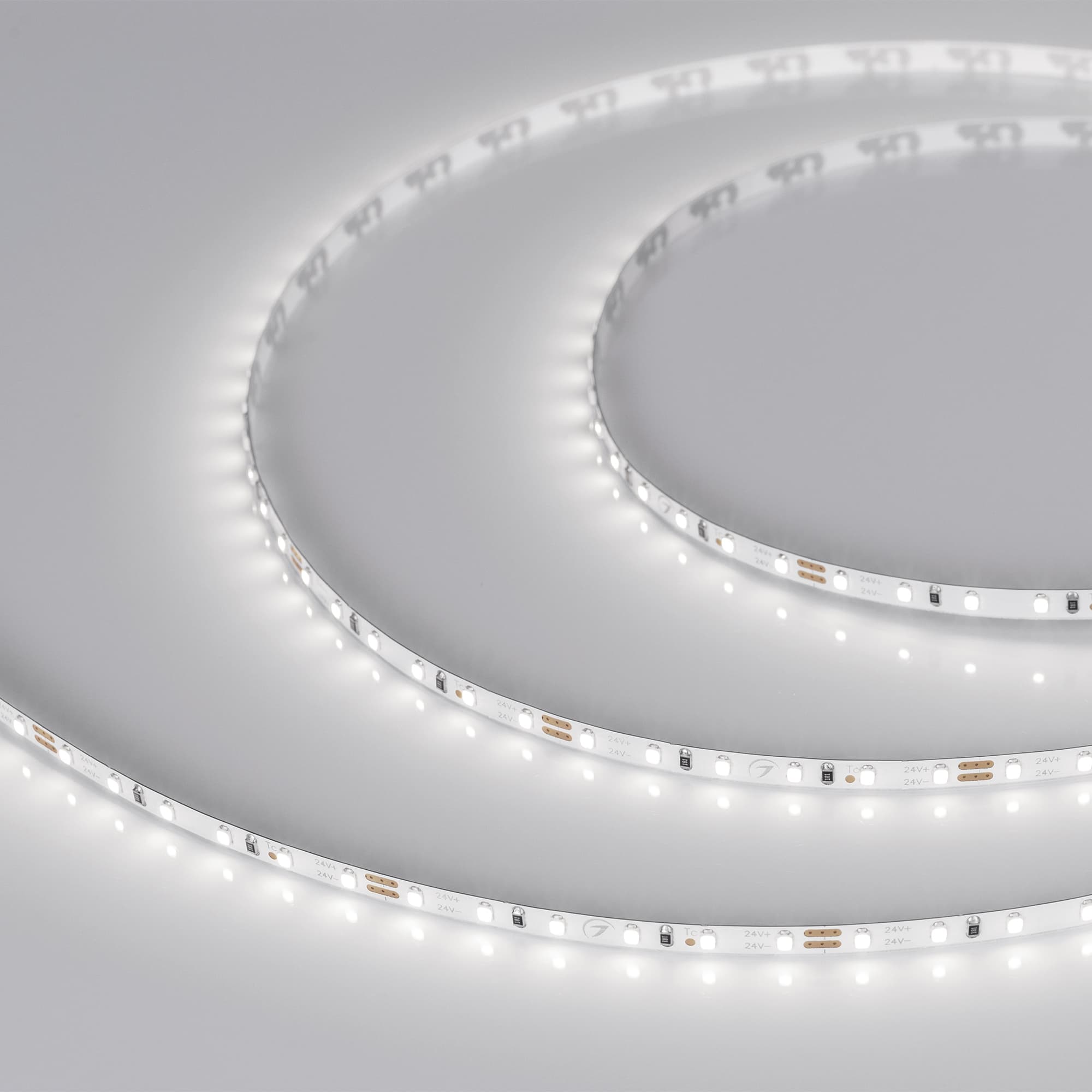 Лента светодиодная 9.6 Вт/м 24В 5000K IP20 120LED/м MICROLED-M120-4mm SMD 2216 5 м