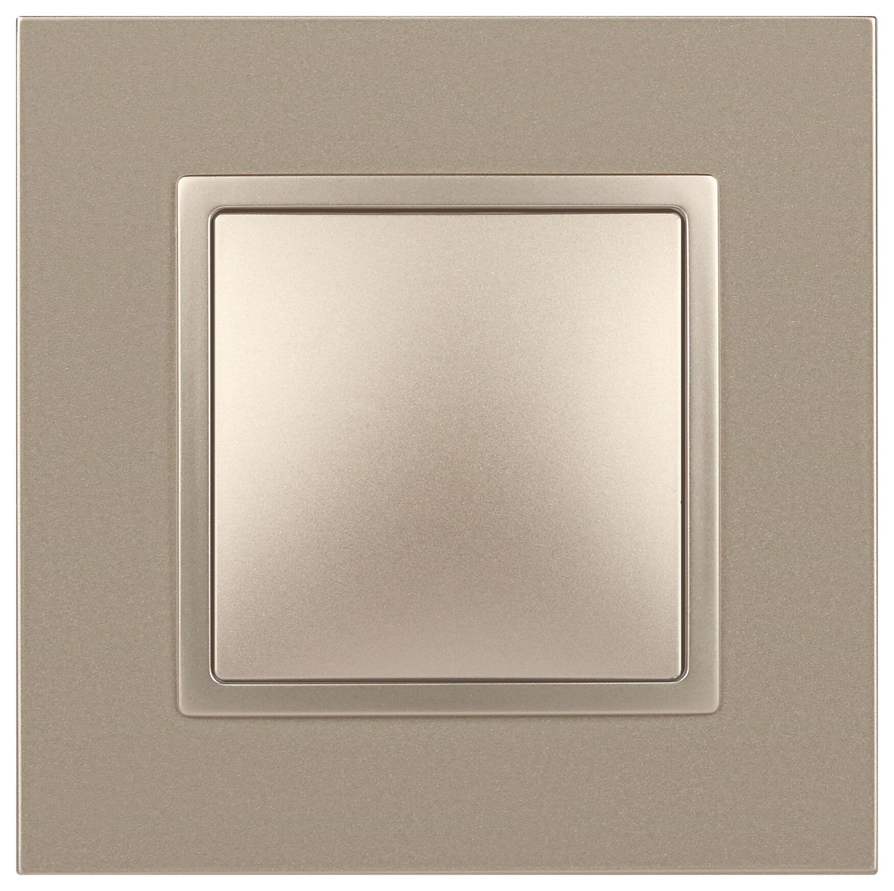 Переключатель, 10АХ-250В, Эра Elegance, шампань,14-1103-04