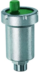 Воздухоотводчик GAISER 1/2', НР, автоматический, прямой, хромированный