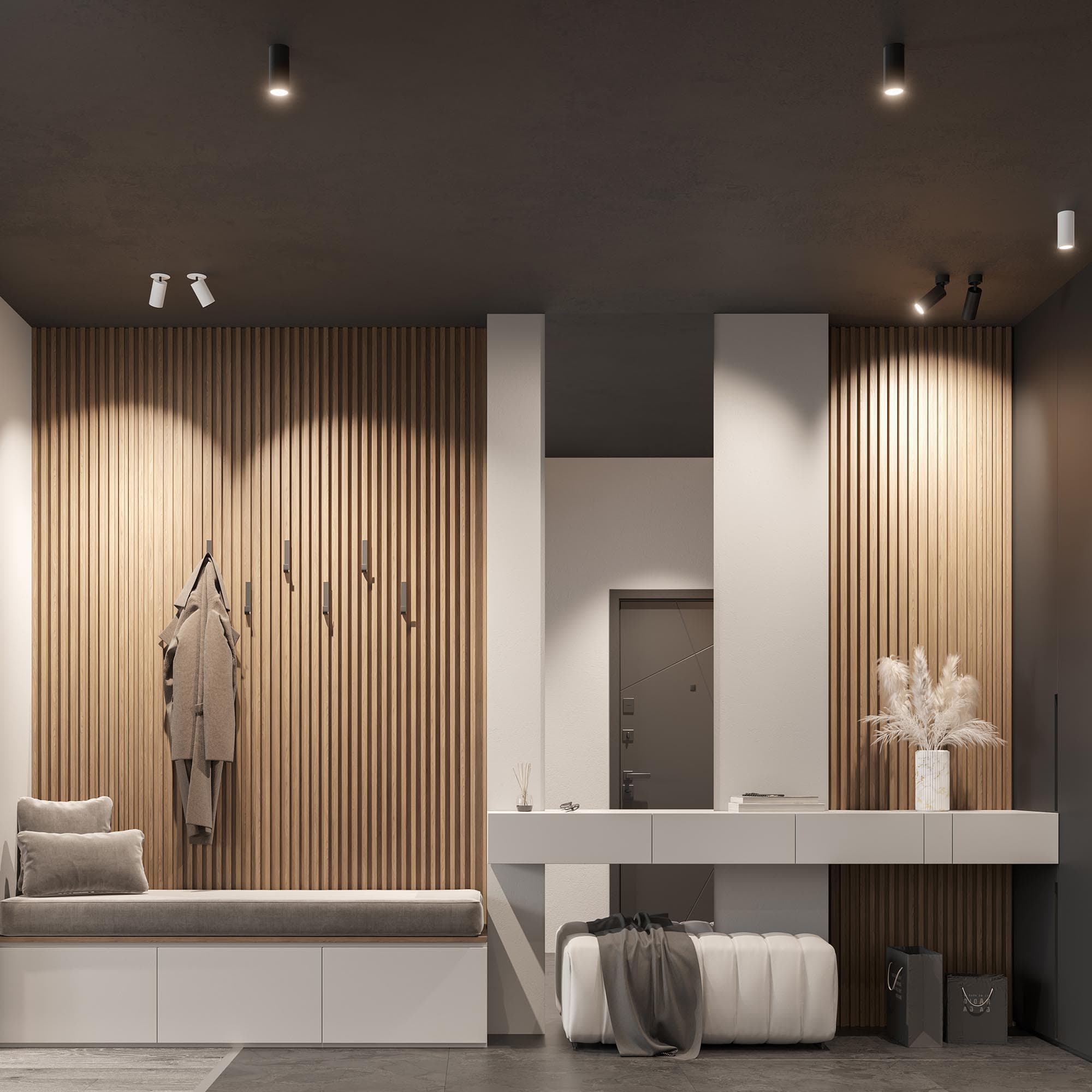 Экран ARH-KANT-H16-2000 Round Frost-PM (ARL, Пластик)