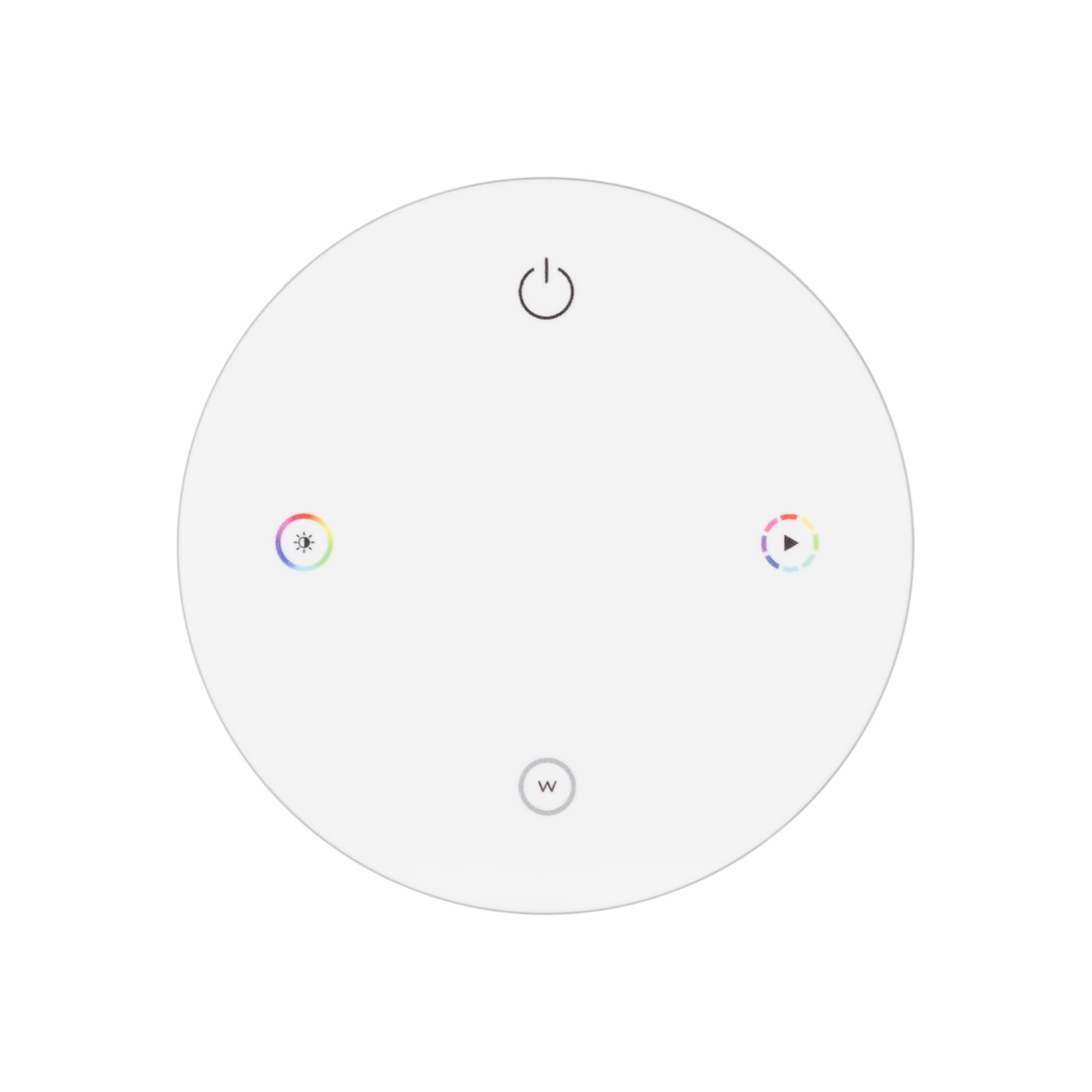 Пульт INTELLIGENT ARLIGHT SMART-801-22-1G-RGBW White (3V, Magnet, 2.4G) (IARL, IP20 пластик, 5 лет)