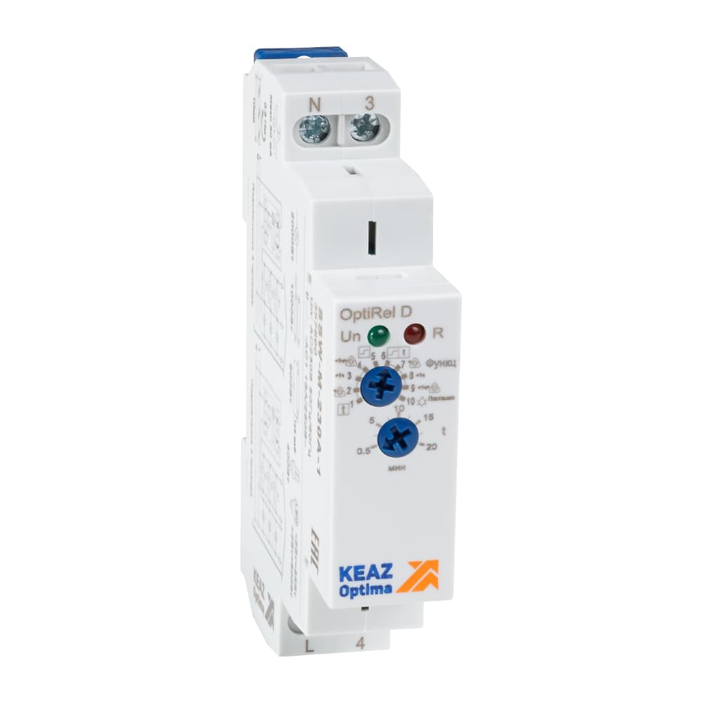 Реле лестничного освещения OptiRel D SSW-M-230A-1 многофункциональное 16А 1СО 230АС