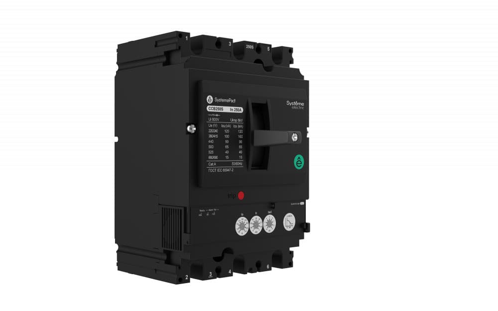 Выключатель автоматический SYSTEMEPACT CCB630 100KA 4P4D TMD500 рычаг