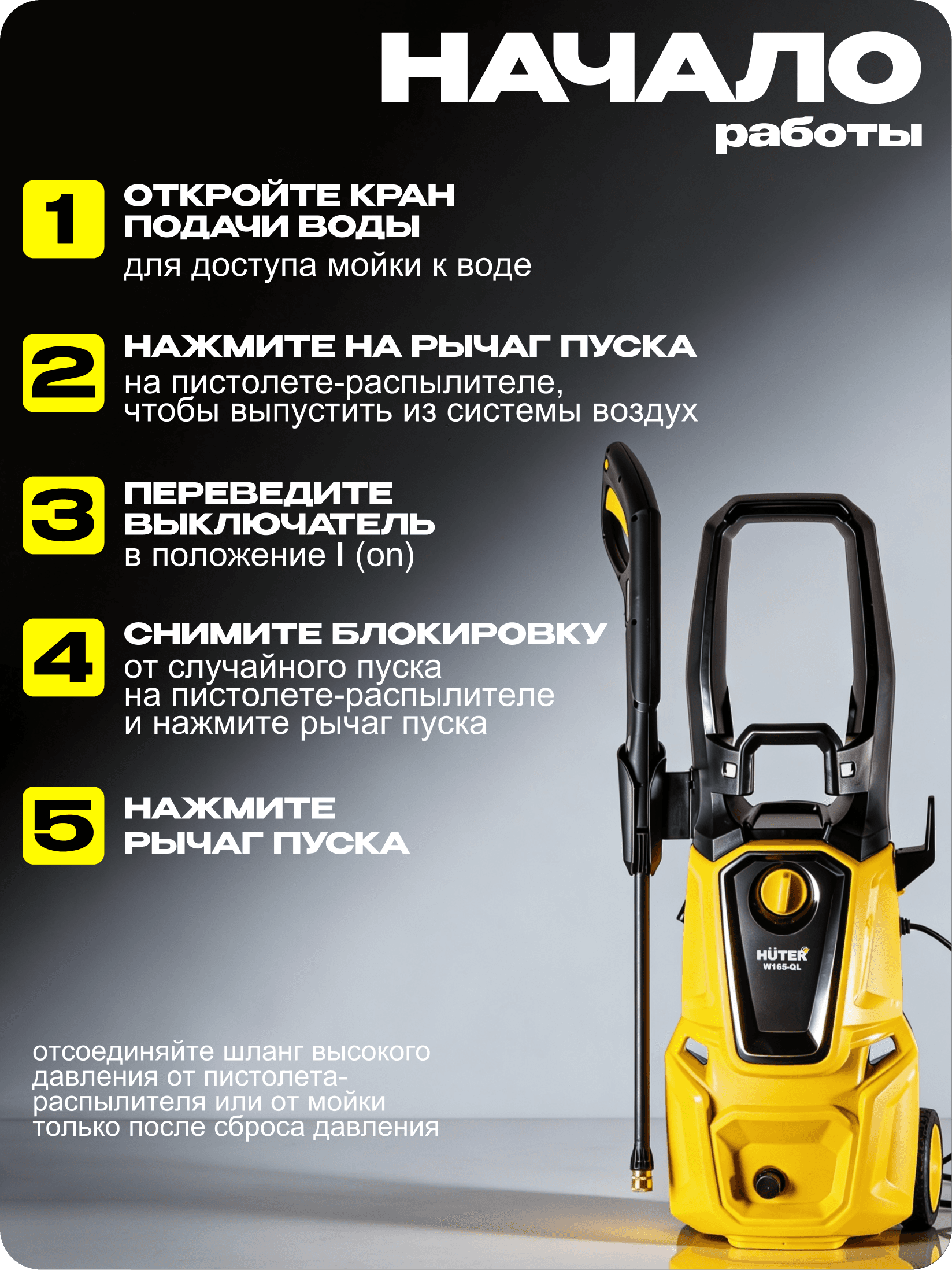Мойка высокого давления W165-QL