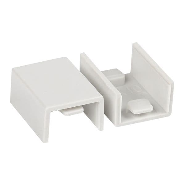 Соединитель (15х10) (4 шт) Plast PROxima белый