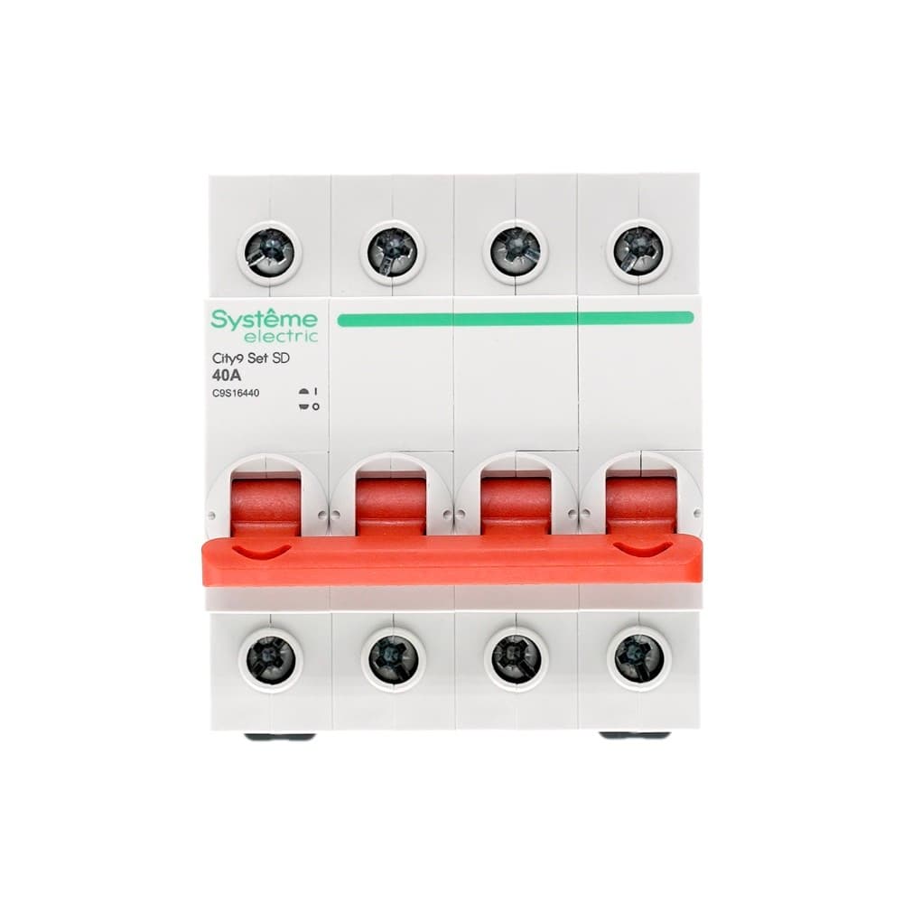Выключатель нагрузки (ВН) 4P 40А 400В City9 Set