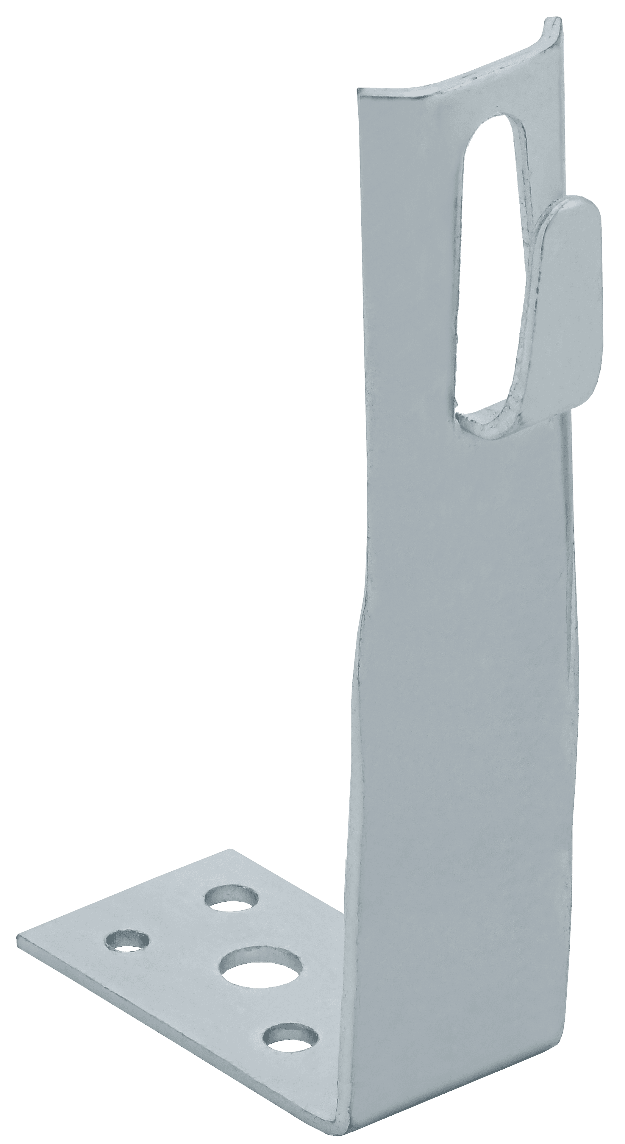 Держатель проводника круглого 6-8 мм угловой h 150 мм оцинкованная сталь HDZ