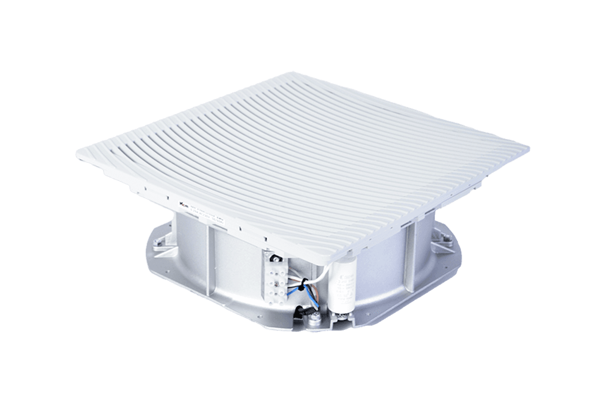 Вентилятор с фильтром для шкафов Elbox серии EMS, 320 х 320 х 157, до 600 м3/ч, 230 В, IP 54, цвет  серый