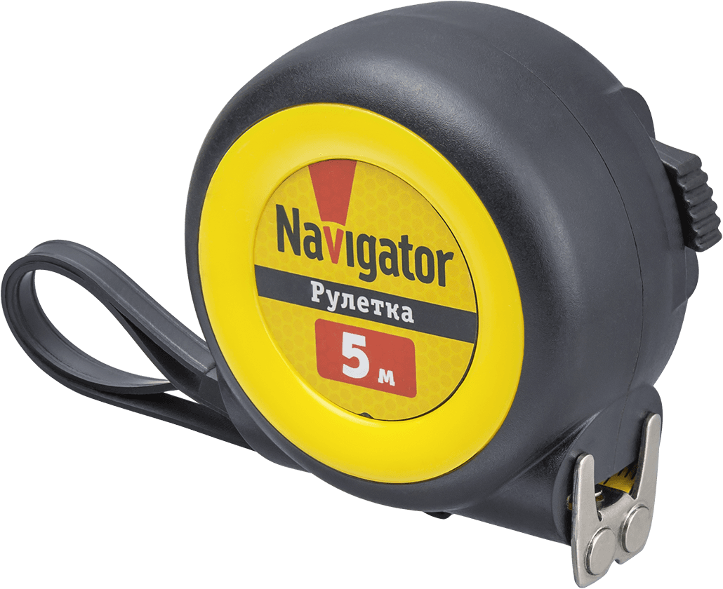 Рулетка NMT-Ru01-A-5-19 (автостоп, 5 м х 19 мм)
