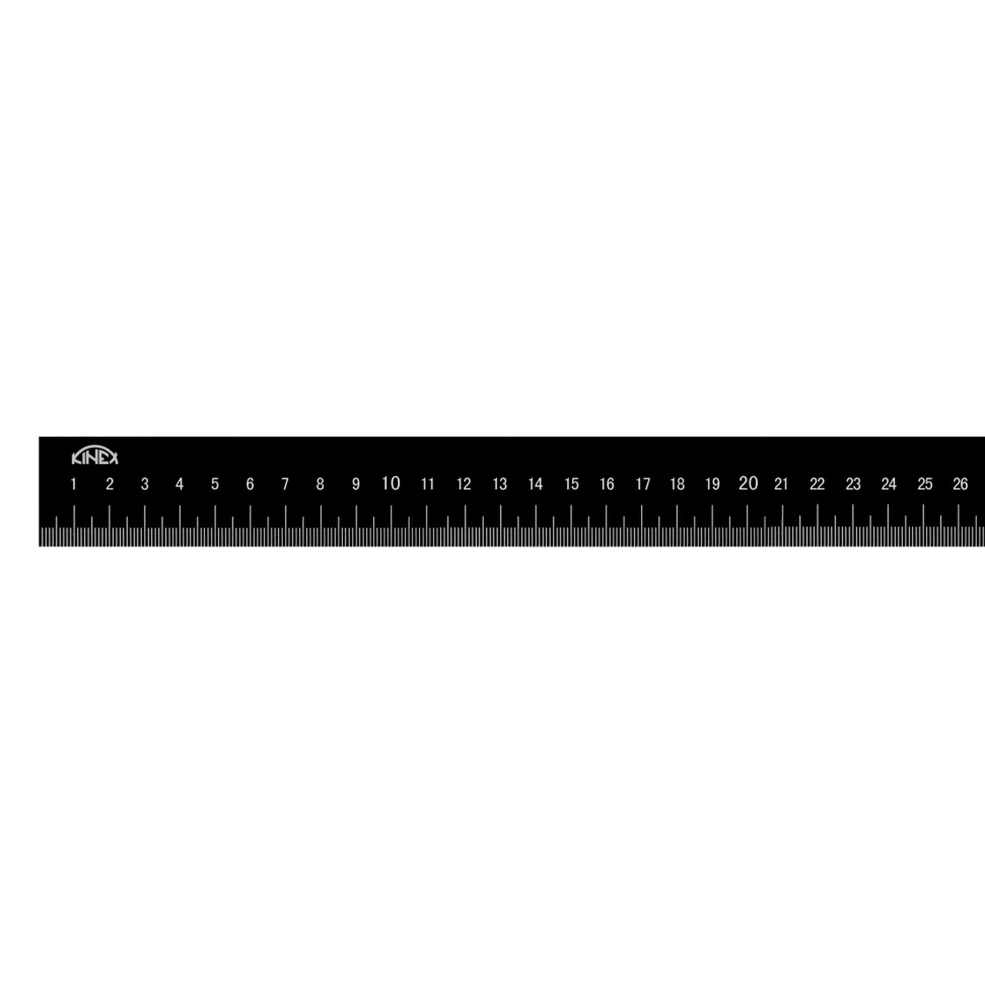 Линейка алюминиевая толстая 1000х32х5,0мм DIN866B