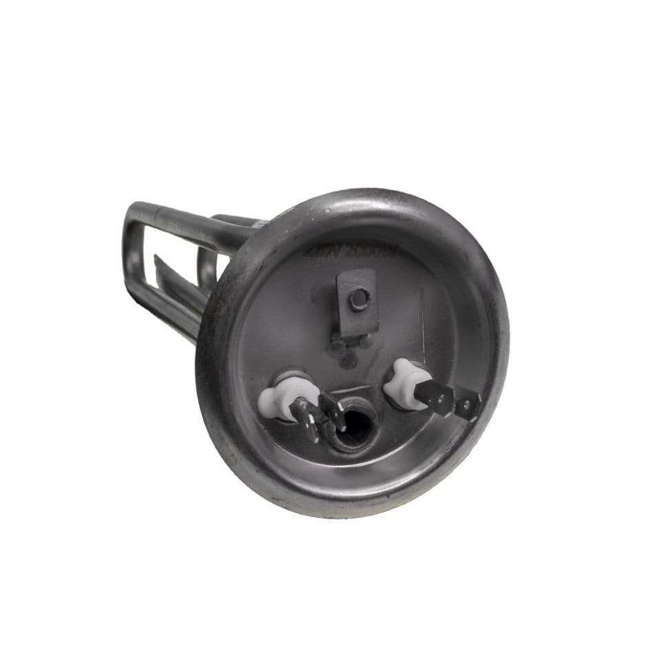 ТЭН RF 2000W, нерж, D73, М4, клеммы под разъем, L205мм, 220V