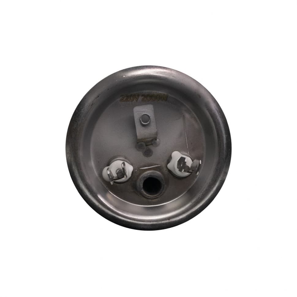 ТЭН RF 2000W, нерж, D73, М4, клеммы под разъем, L205мм, 220V