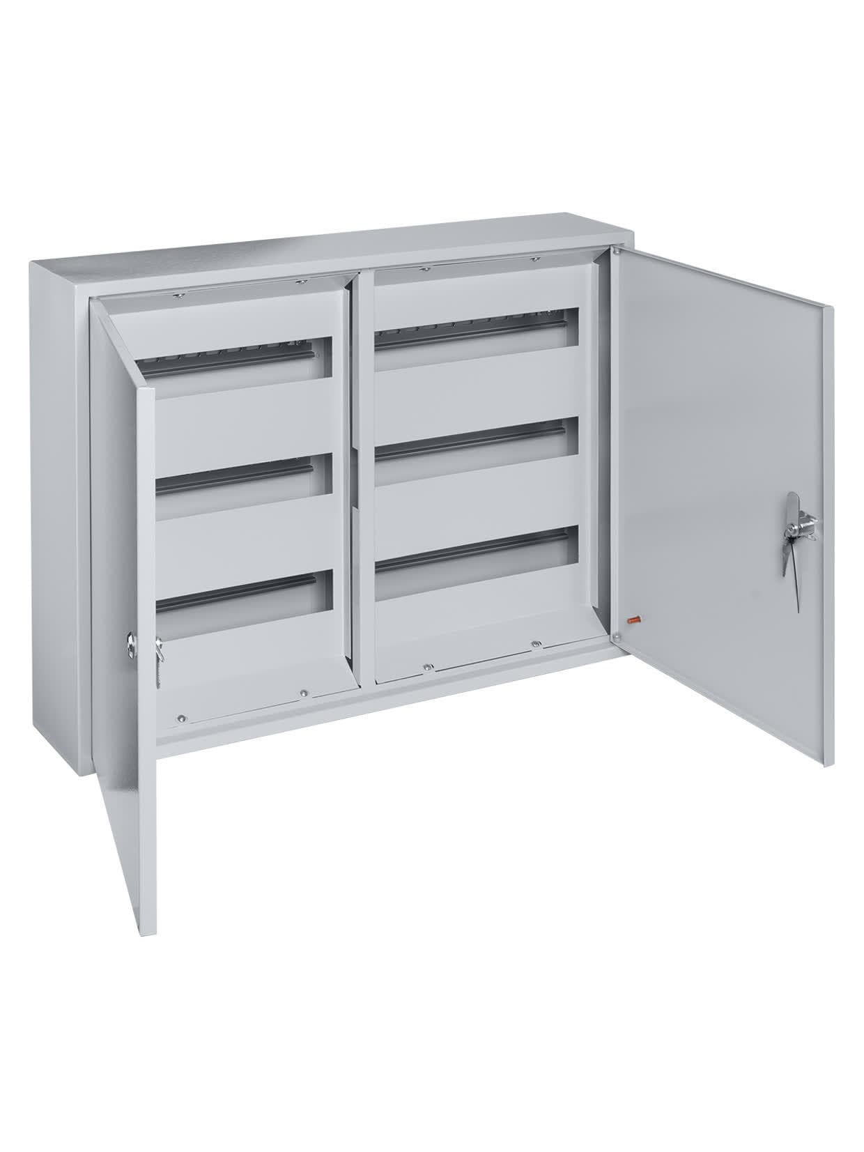 Корпус металлический ЩРН-90 (500х680х120) двухдверный