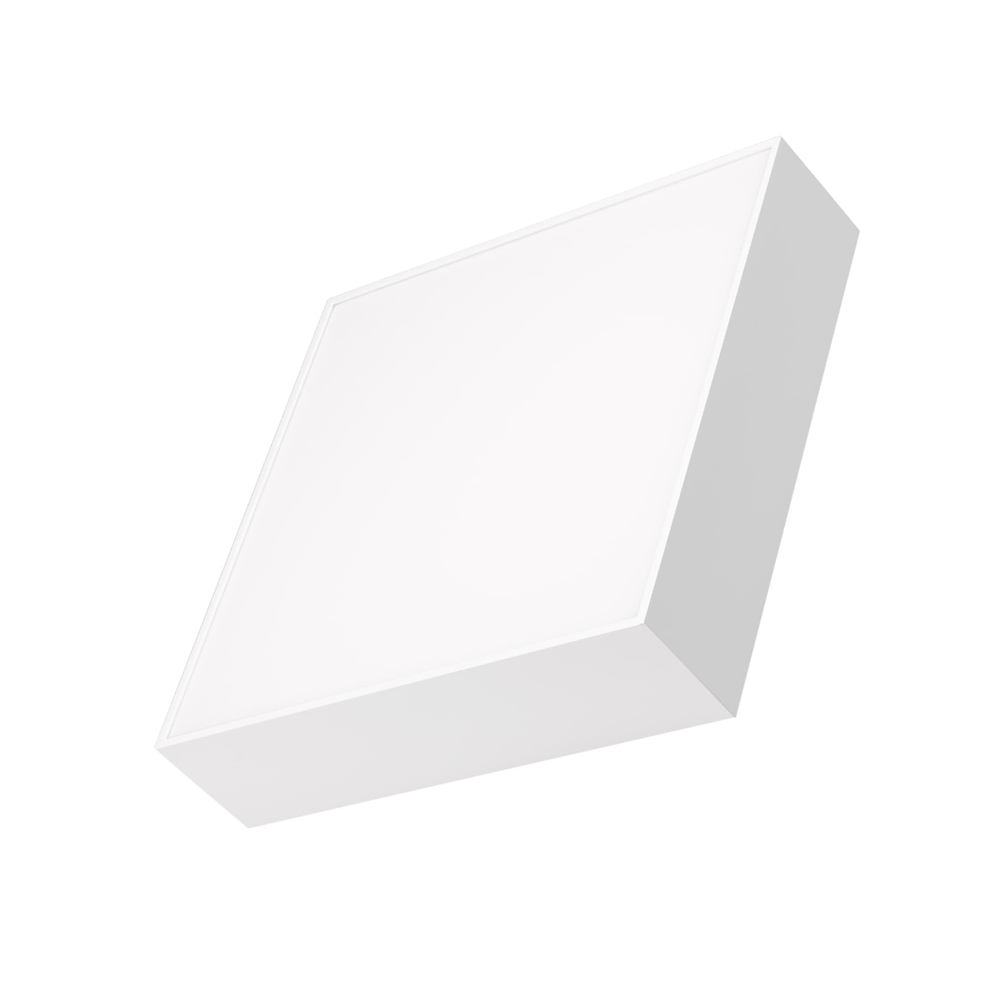 Светильник IM-QUADRO-EMERGENCY-3H-S250x250-28W Warm3000 WH, 120 deg, 230V, IP40 металл, 2 года