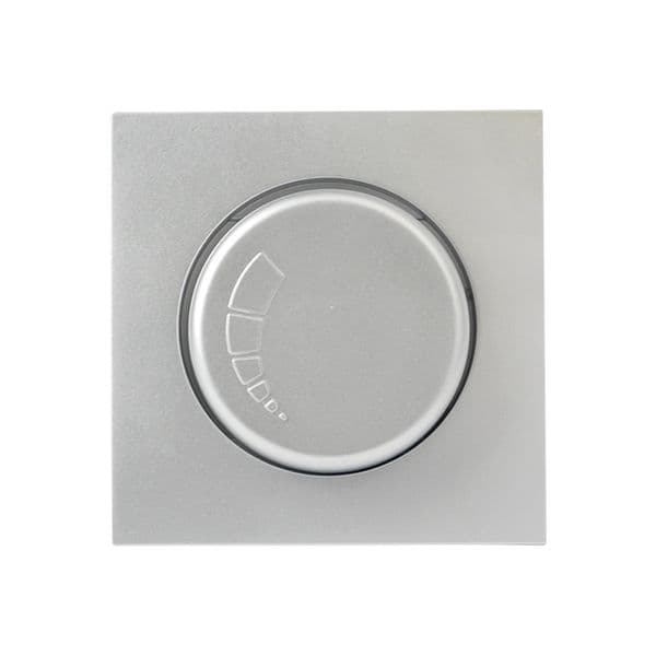 Валенсия лицевая панель светорегулятора 600W 220В сталь