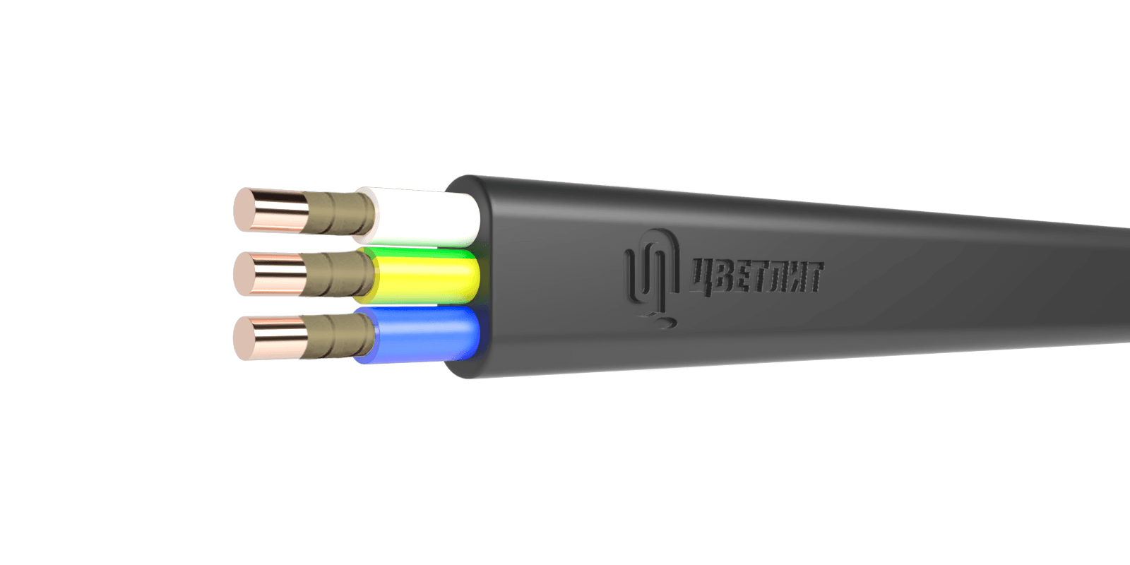 Кабель силовой ВВГ-Пнг(А)-FRLS 3х2,5ок(N,PE)-1 (100 м) ТРТС