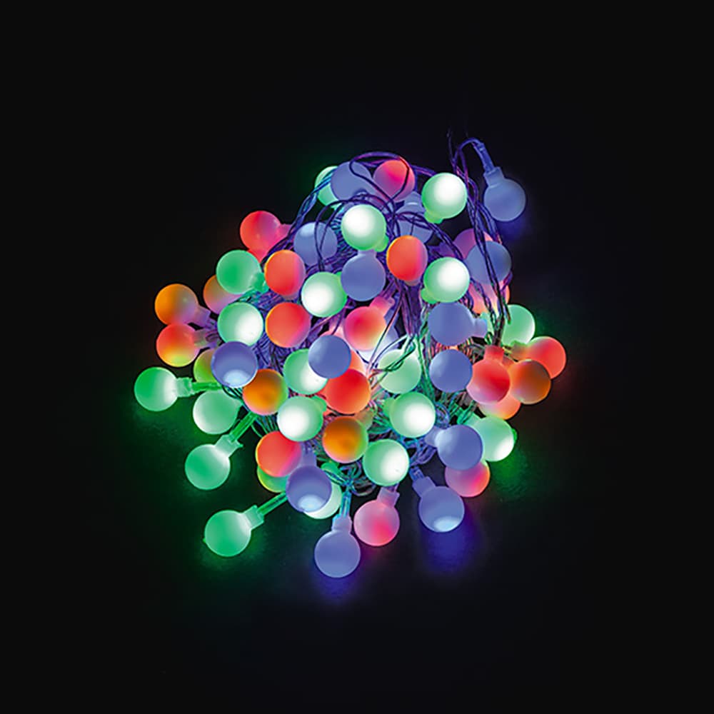 Гирлянда Шарики 40LED мульти 1.5 м