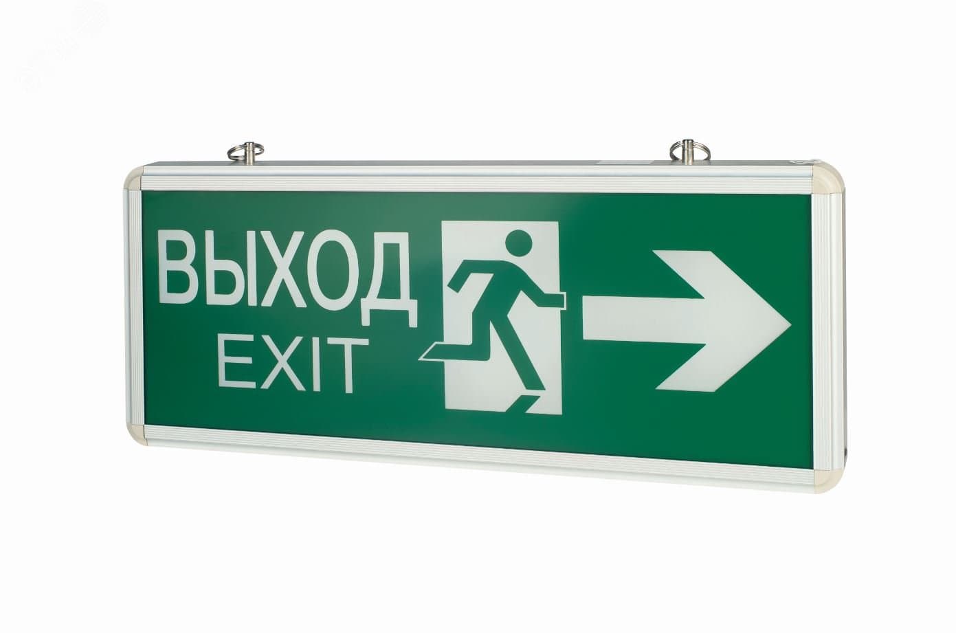 Светильник аварийный ВЫХОД-EXIT 3Вт IP20 1.5ч, СТРЕЛКА двусторонний