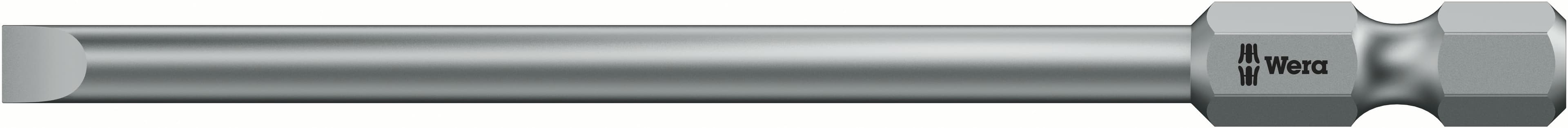 Бита шлицевая 800/4 Z SL вязкая твердость хвостовик 1/4 E 6.3 1.2X8X89 мм