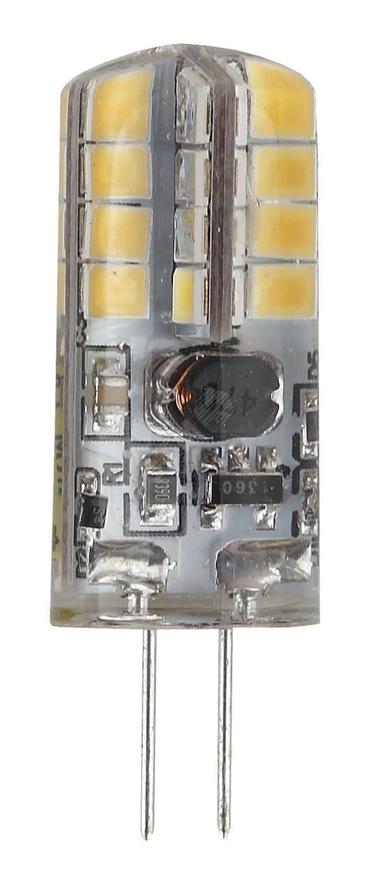 Лампа светодиодная LED 2,5 Вт 200Лм 4000К капсула нейтральный G4 12В LED JC-2,5W-12V-840-G4 Standart