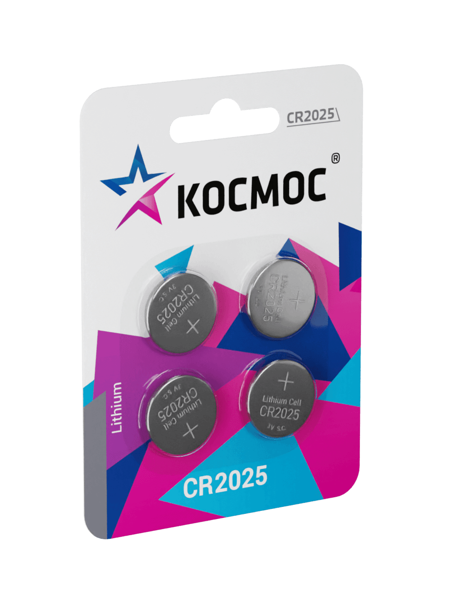Батарейка CR2025 3V Lithium 4BL