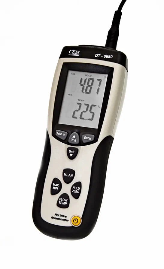 Термоанемометр DT-8880 ''Нагретая струна''