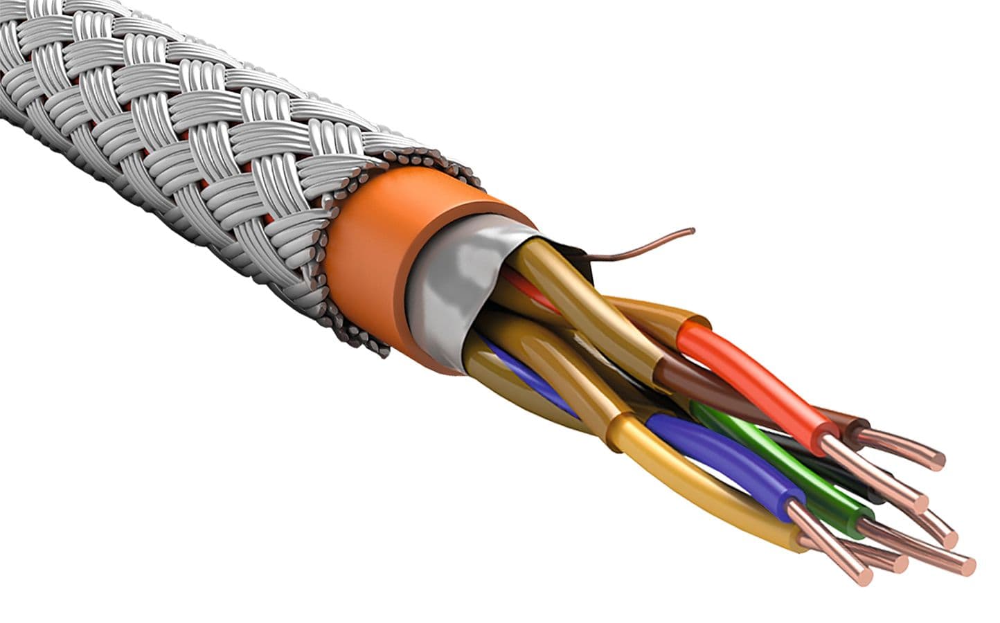 Кабель RS-485 интерфейсный 2х2х0.64 КГнг(А)-FRHF (200м)