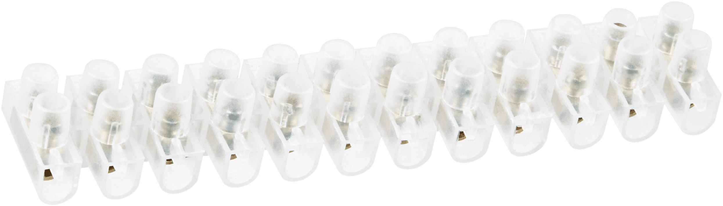 Колодка клеммная винтовая КЗВ-60 полиэтилен белый OTB-UPE-S12-60-WH