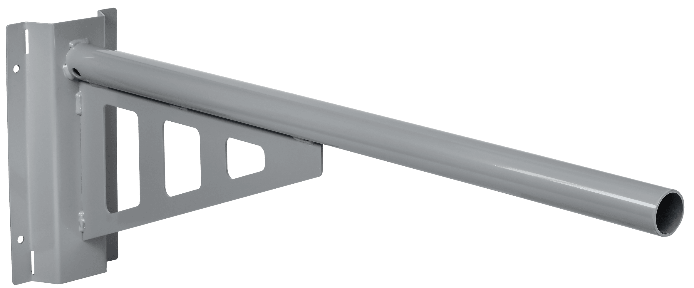 Кронштейн КР-6 D 48 L 1000 на опору 2 хомута серый