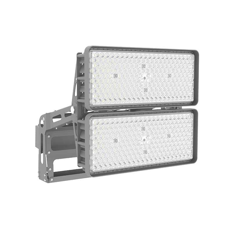Прожектор светодиодный Ultrix 650 Вт 30град 5700 К RAL7045 серый муар DMX-RDM