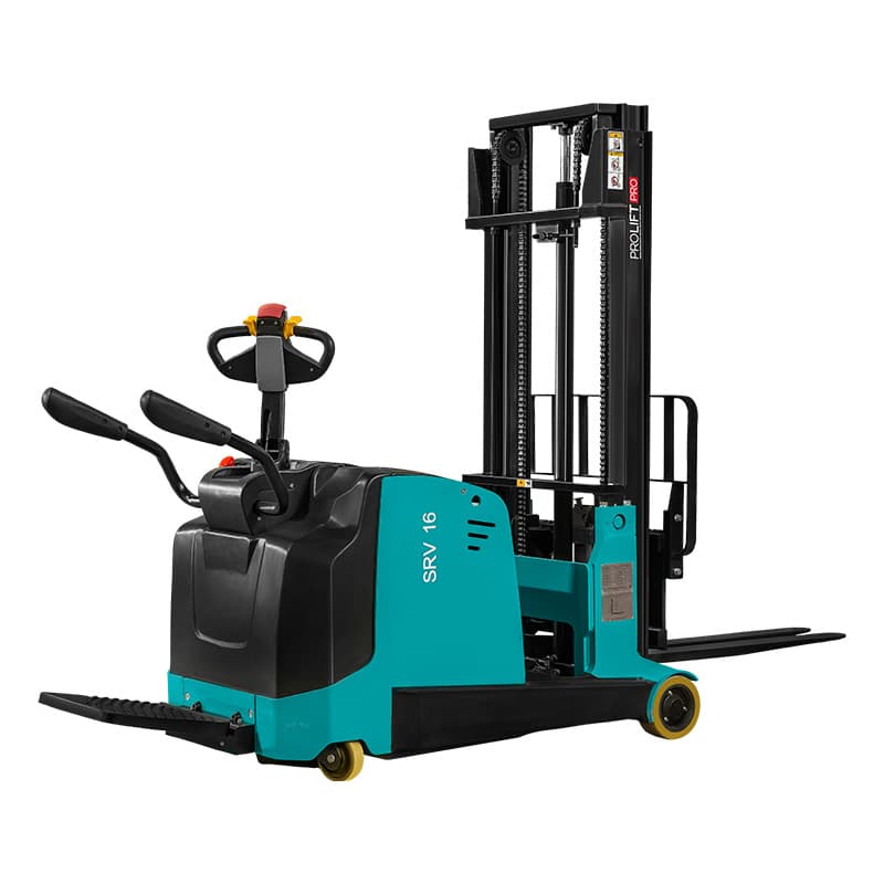 Штабелер самоходный с противовесом PROLIFT PRO SRV2045, г/п 2000кг, в/п 4500 мм, колеса литой полиур