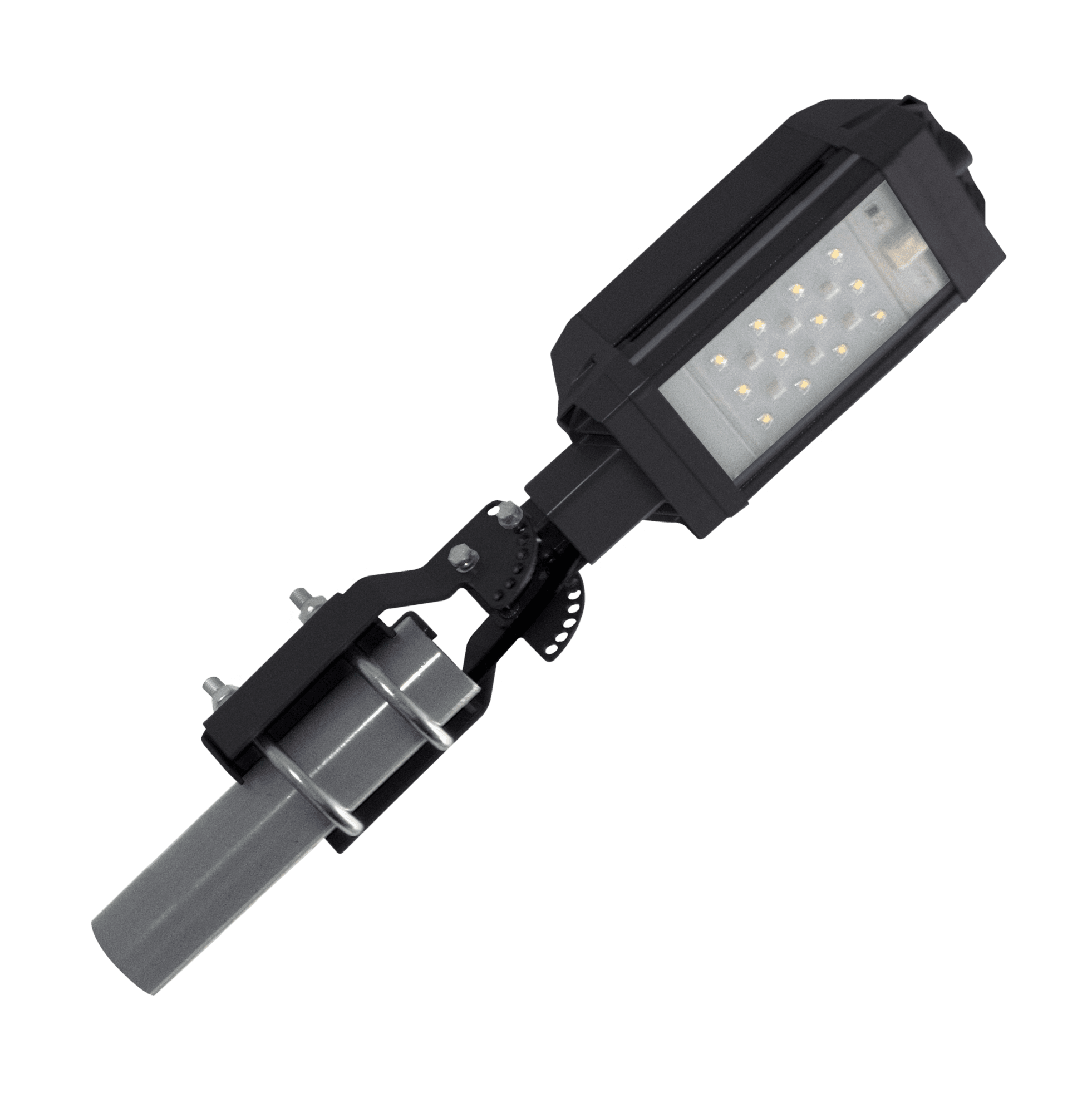 Светильник светодиодный консольный с регулировкой угла наклона ДКУ 18 Вт 2880 Лм 5000 К КСС Д