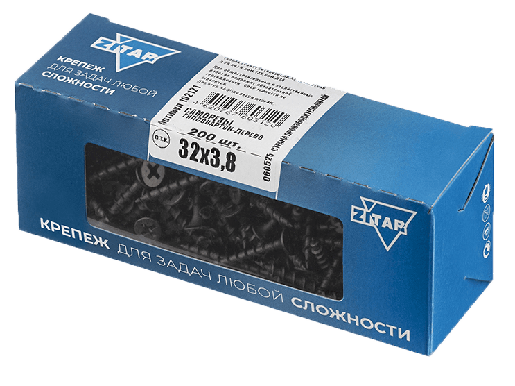 Саморез ШСГД 3.8х32 (200 шт) - коробка